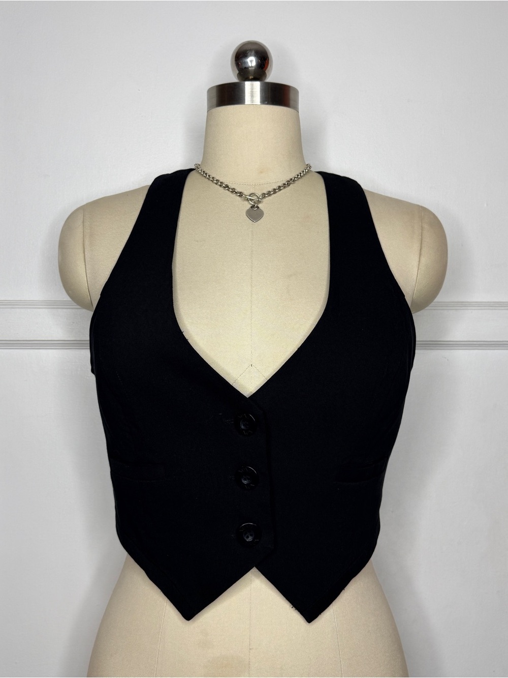 XOXO black vest